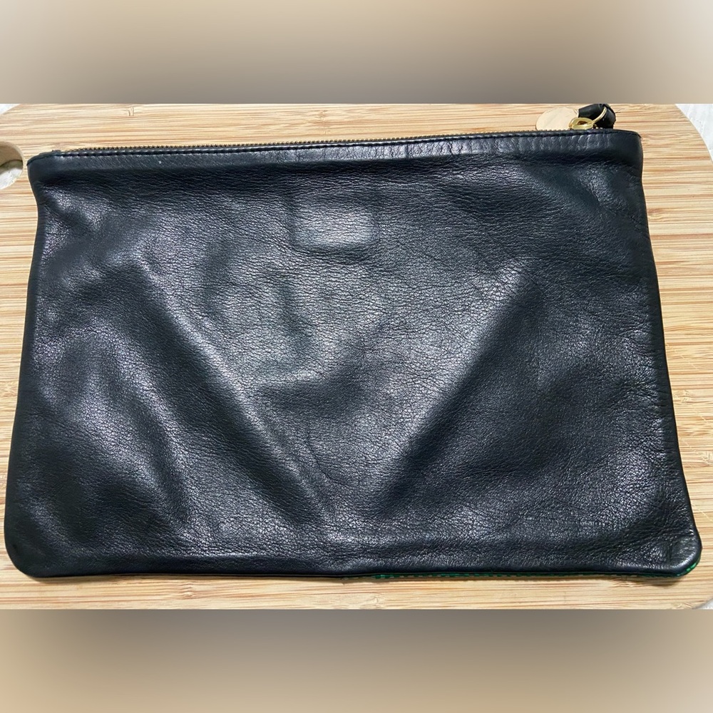 Clare V Flat Clutch In Multi Patchwork Design - image 7